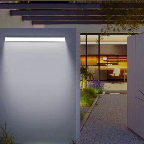 Modern Outdoor LED Wall Light with Weather-Resistant Aluminum Design