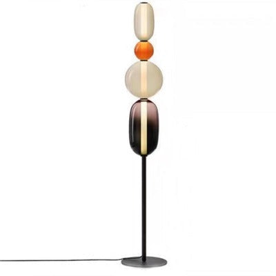Table Lamp with Dimmable Stacked Glass
