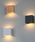 Cube LED Wall Sconce with Up-and-Down Light — product view