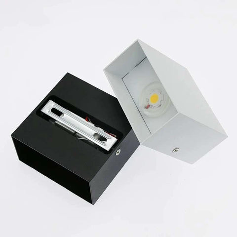 Cube LED Wall Sconce with Up-and-Down Light — product view