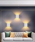 Cube LED Wall Sconce with Up-and-Down Light — product view
