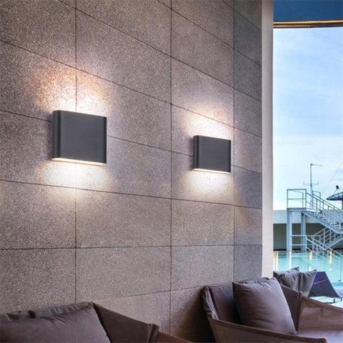 LED Wall Sconce with Motion Sensor for Indoor and Outdoor Lighting