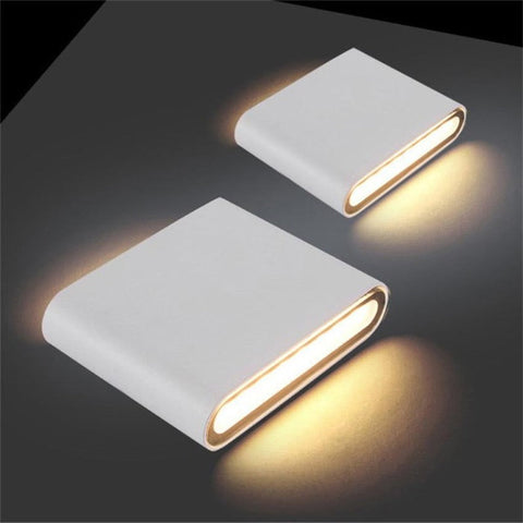 LED Wall Sconce with Motion Sensor for Indoor and Outdoor Lighting