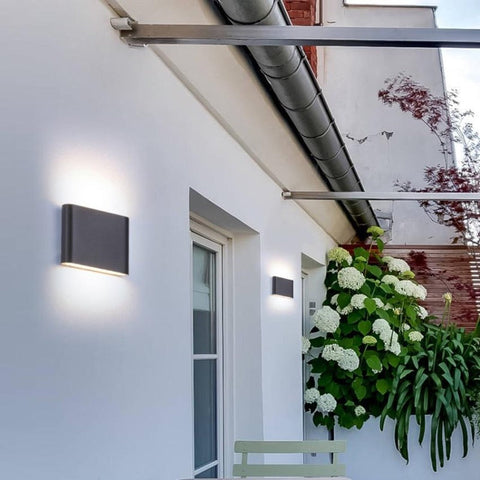 LED Wall Sconce with Motion Sensor for Indoor and Outdoor Lighting