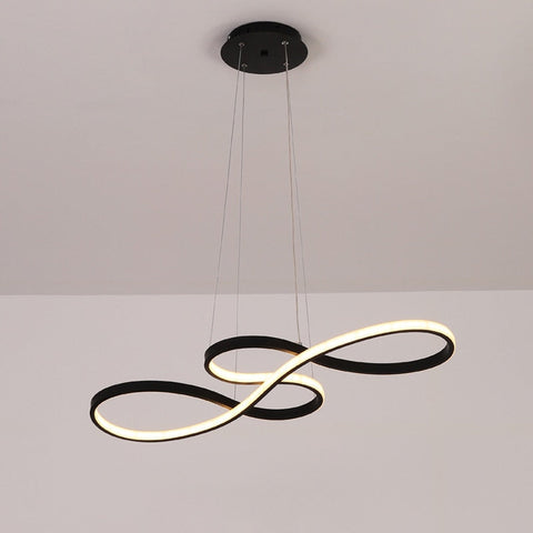 Triple-Loop LED Pendant Light for Dining and Living Room Lighting