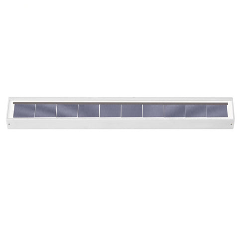 Solar and USB LED Wall Light with Slim Strip Profile for Outdoors