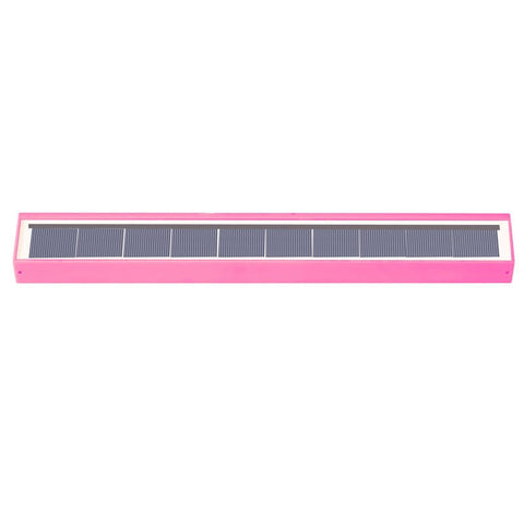 Solar and USB LED Wall Light with Slim Strip Profile for Outdoors