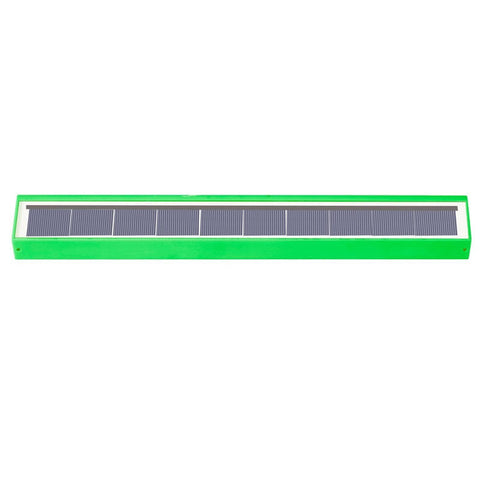 Solar and USB LED Wall Light with Slim Strip Profile for Outdoors