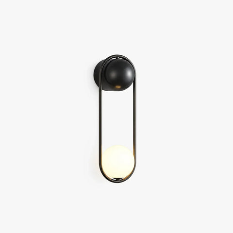 Modern Globe Glass Wall Light