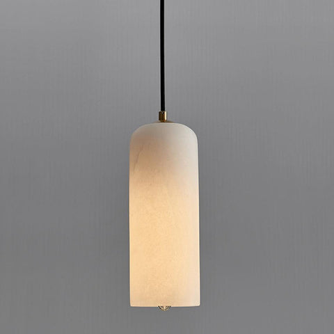 Pendant Light with Alabaster Shade