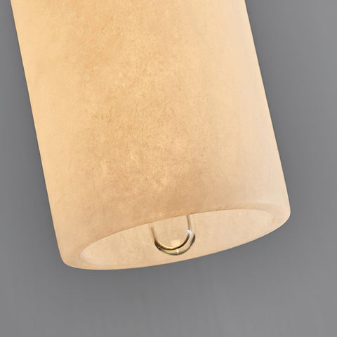 Pendant Light with Alabaster Shade