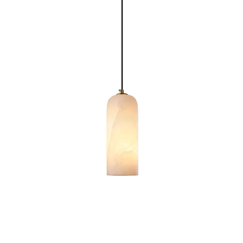 Pendant Light with Alabaster Shade
