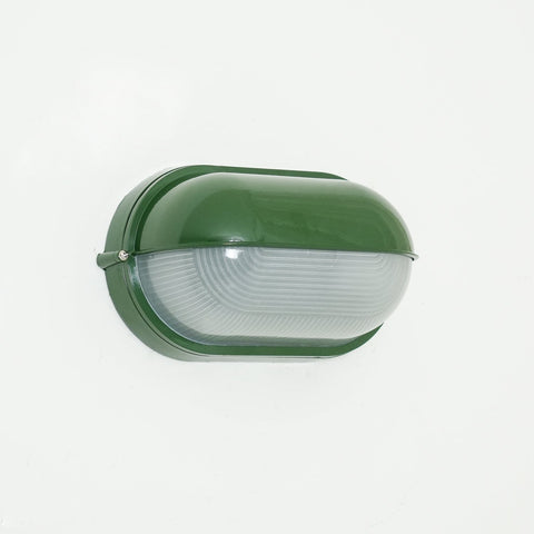Industrial Glass Outdoor Wall Light for Porch and Patio Lighting