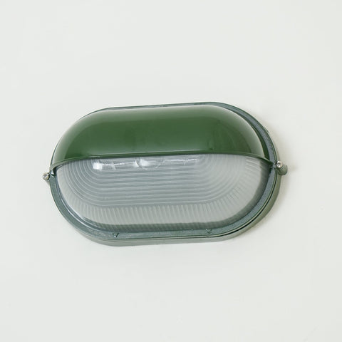 Industrial Glass Outdoor Wall Light for Porch and Patio Lighting