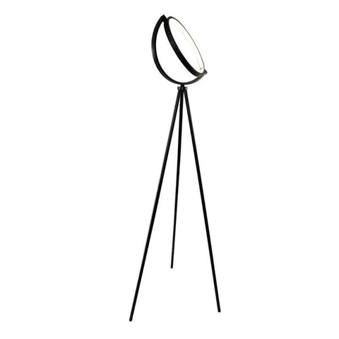 Tripod Floor Lamp with Adjustable LED Ring — product view