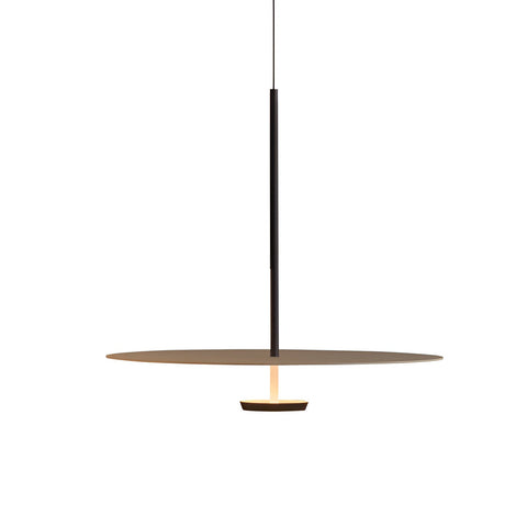 Pendant Light with Slim Circular Scandinavian LED Design