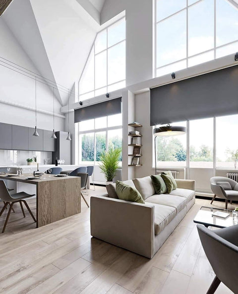 Concrete Cone Pendant Light for Kitchen Island and Dining Lighting