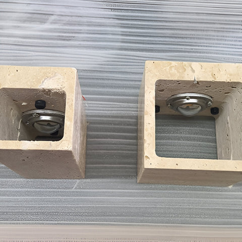 Travertine Stone LED Wall Light