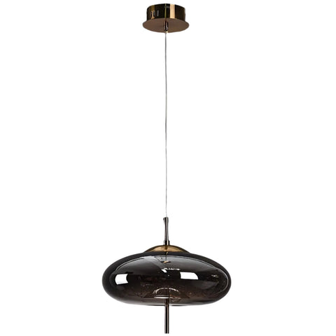 Pendant Light with Modern Glass Shade
