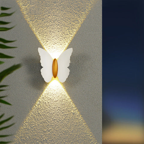 Butterfly LED Outdoor Wall Light