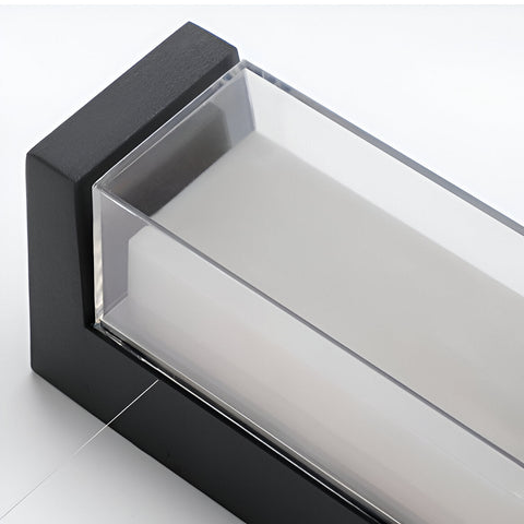 Outdoor Wall Light with Up-and-Down Acrylic Design
