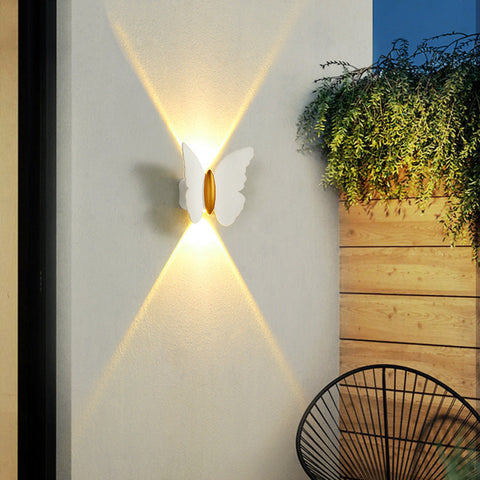 Butterfly LED Outdoor Wall Light