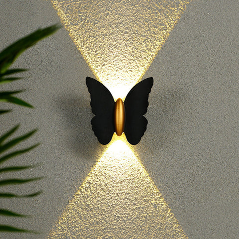 Butterfly LED Outdoor Wall Light