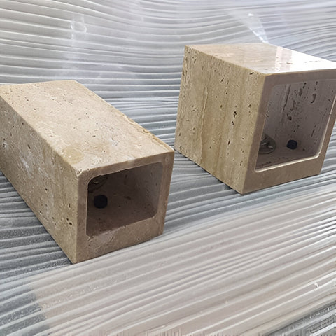 Travertine Stone LED Wall Light