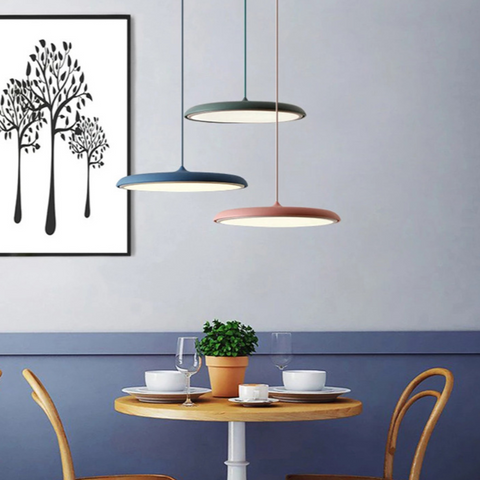 Nordic Glow LED Pendant Lamp – Sleek Scandinavian Light Design