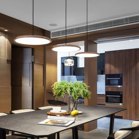Nordic Glow LED Pendant Lamp – Sleek Scandinavian Light Design