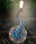 Resin Octopus Tentacle Wall Sconce with Textured Detail — product view
