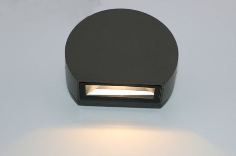 LED Wall Light with Aluminum Body and Warm Downward Accent Lighting
