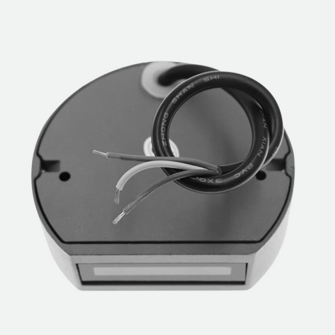 LED Wall Light with Aluminum Body and Warm Downward Accent Lighting