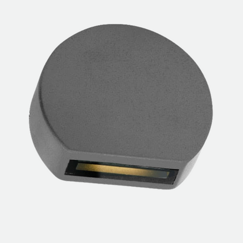 LED Wall Light with Aluminum Body and Warm Downward Accent Lighting