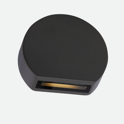 LED Wall Light with Aluminum Body and Warm Downward Accent Lighting
