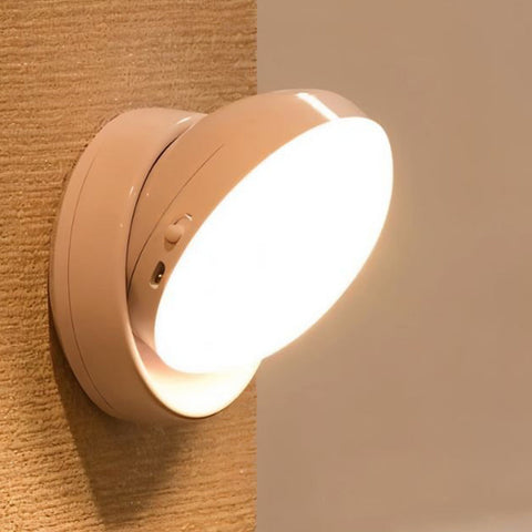 Rechargeable Mini Acrylic LED Wall Light for Bedside