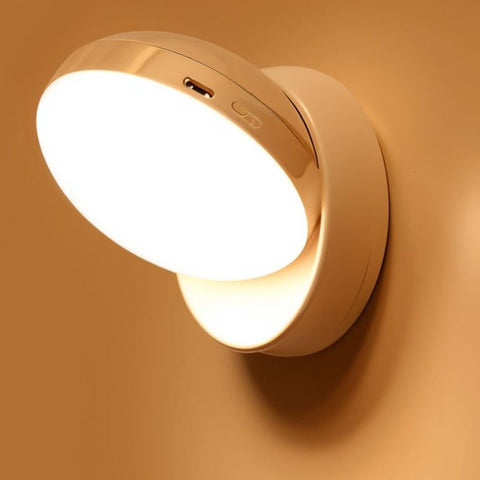 Rechargeable Mini Acrylic LED Wall Light for Bedside