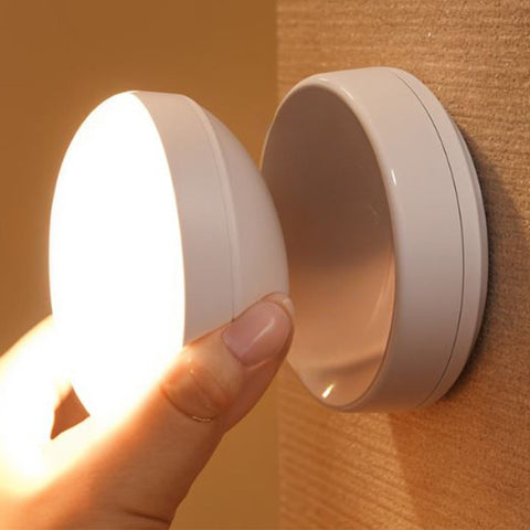 Rechargeable Mini Acrylic LED Wall Light for Bedside