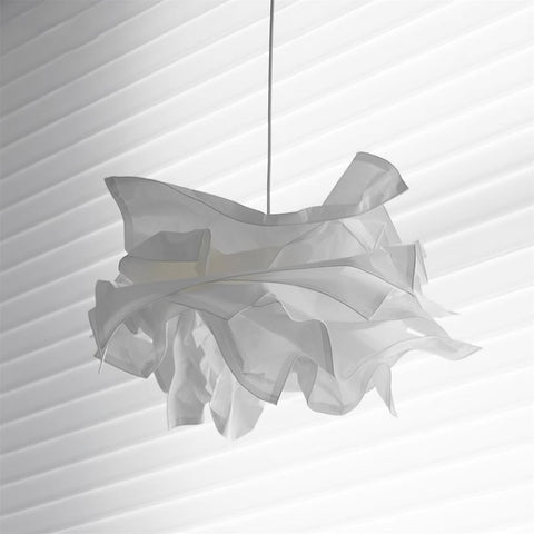 Sculptural Paper Pendant Light for Dining Room and Bedroom Decor