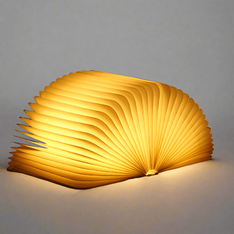 Rechargeable Foldable LED Book Lamp for Portable Ambient Lighting
