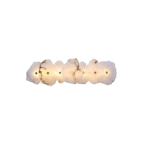 Petra Alabaster Wall Lamp with Layered Stone Panels