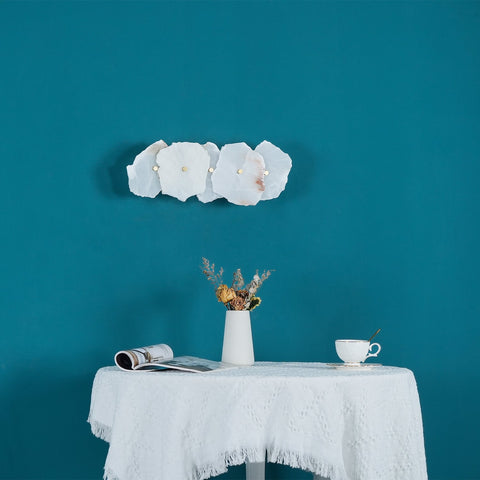 Petra Alabaster Wall Lamp with Layered Stone Panels