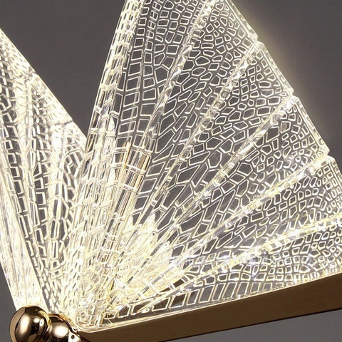 Butterfly LED Pendant Light for Bedrooms, Kitchens, and Entryways