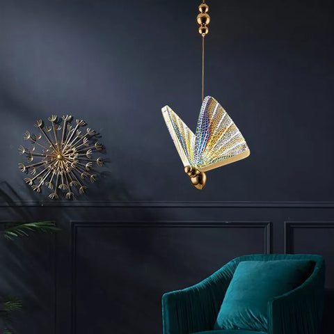 Butterfly LED Pendant Light for Bedrooms, Kitchens, and Entryways