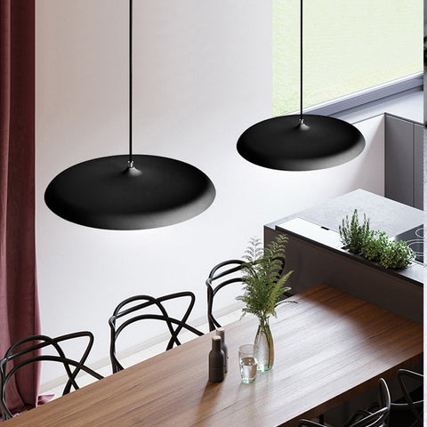Nordic Disc LED Pendant Light for Kitchens, Bedrooms, and Dining Rooms