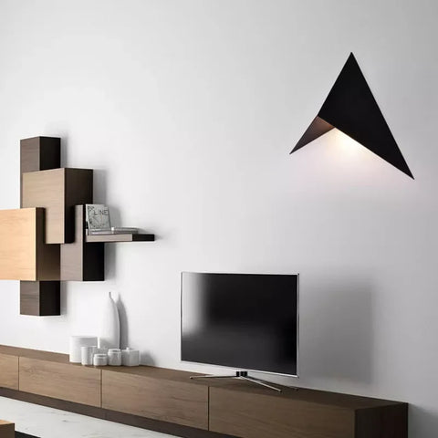 Origami Bird LED Wall Sconce for Bedrooms, Hallways, and Bathrooms
