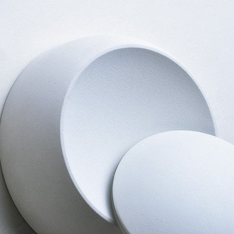 Rotating Round LED Wall Sconce for Hallway and Stair Accent Lighting