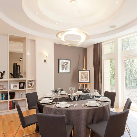 Spiral LED Pendant Light for Dining Room and Living Room Lighting