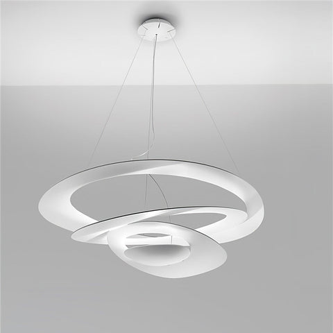 Spiral LED Pendant Light for Dining Room and Living Room Lighting