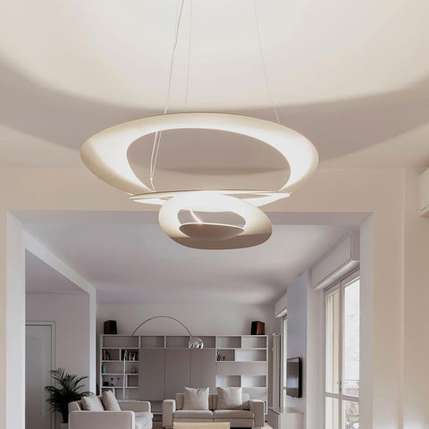Spiral LED Pendant Light for Dining Room and Living Room Lighting